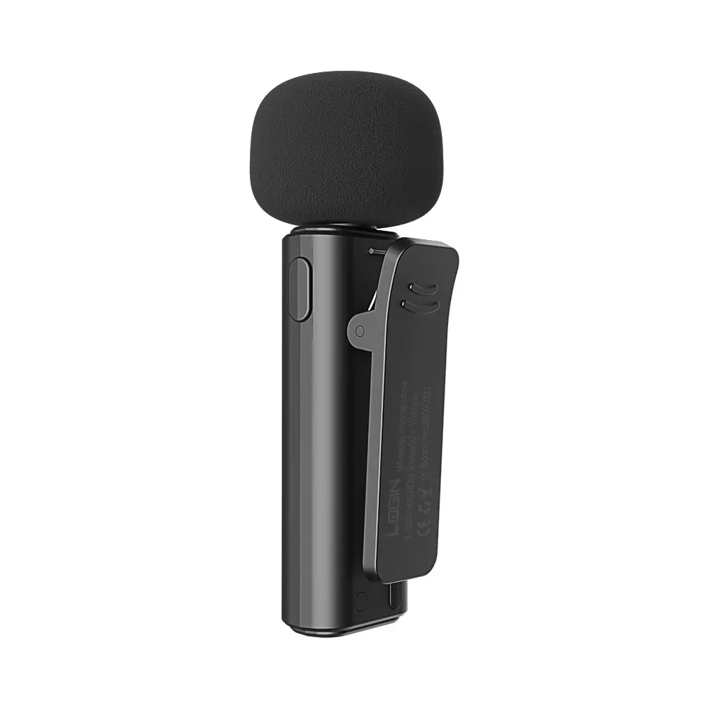 Login-250 Micron | Wireless Vlogging Mic: - Image 2