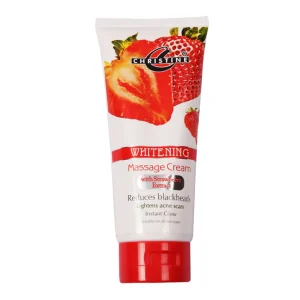 Christine Whitening Massage Cream Strawberry Extract 150gm