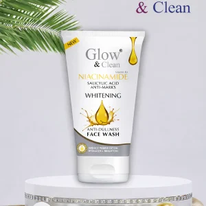 GLOW & CLEAN Whitening Niacinamide Face Wash 120ML: