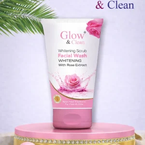 GLOW & CLEAN Whitening Rose Face Wash 120ML: