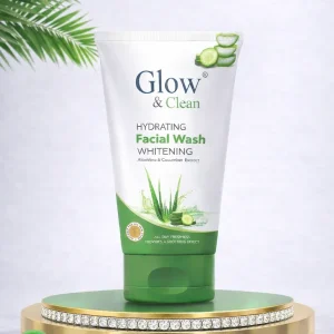 GLOW & CLEAN Whitening Aloe Vera & Cucumber Face Wash 120ML: