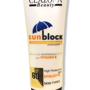 Clazona Sun Block Cream SPF 60+(All Skin Types):