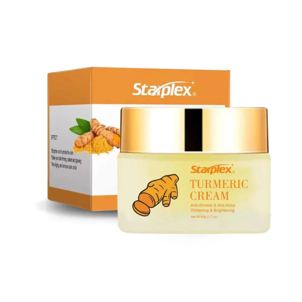 Starplex Turmeric Anti Wrinkle & Face Whitening Cream 50g: