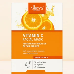 Chirs's Vitamin C Facial Mask:(Pack of 10)