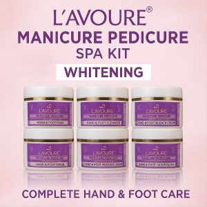 Lavoure Manicure Pedicure Spa Kit 100gm Each Jar: