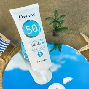 Disaar Hyaluronic Acid SPF 50 Skin Repair UV Sun Protection Sunscreen 120ML: 