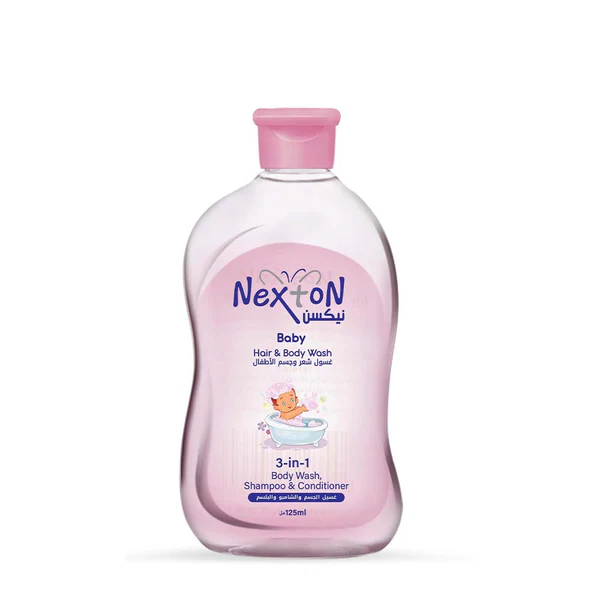 Nexton Baby Hair and Body Wash (3-in-1) 125ML: