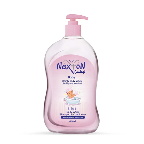 Nexton Baby Hair and Body Wash (3-in-1) 250ML: