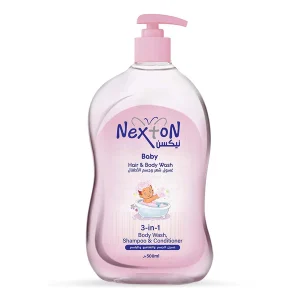 Nexton Baby Hair and Body Wash (3-in-1) 500ML: