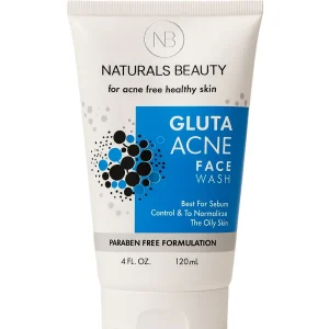 Naturals Beauty Gluta White Face Wash Acne 120ml: