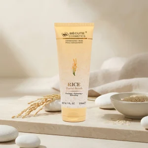 Becute Rice Facial Scrub 200ML: