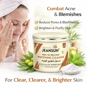 Jeansun Neem, Tea Tree & Basil Whitening Cleanser: