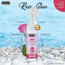 Hemani Expert Rose Glow Bulgarian Rose Extract Foaming Face Wash 150ml