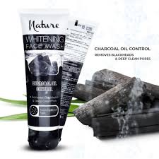 Nature Whitening Charcoal Face Wash (100gm)