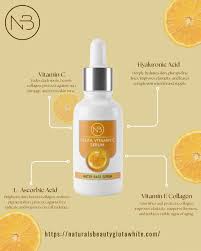 Naturals Beauty Gluta White Serum Vitamin C 30ml: