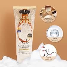 Aichun Beauty Natural Rice Facial Wash, 100 ml
