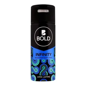 Bold Infinity Long Lasting Deodorant Body Spray, For Men, 150ml