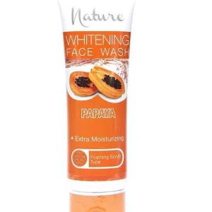 Nature Whitening Papaya Face Wash 100 ml: