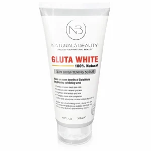 Naturals Beauty Gluta White Skin Brightening Scrub 200ml:
