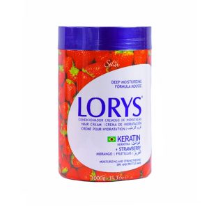 Lorys Keratin Strawberry Deep Moisturizing Hair Cream 1000g: