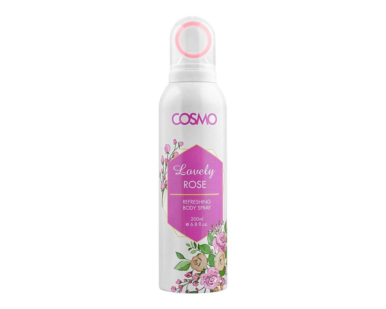 COSMO BODY SPRAY LOVELY ROSE 200ML