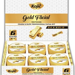 Kojic 24K Gold Whitening Facial Kit 100gm: