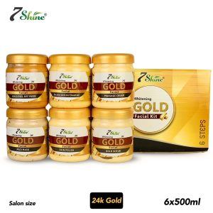 7 Shine Gold Facial Kit 500ML | Parlour Pack | Instant Glow