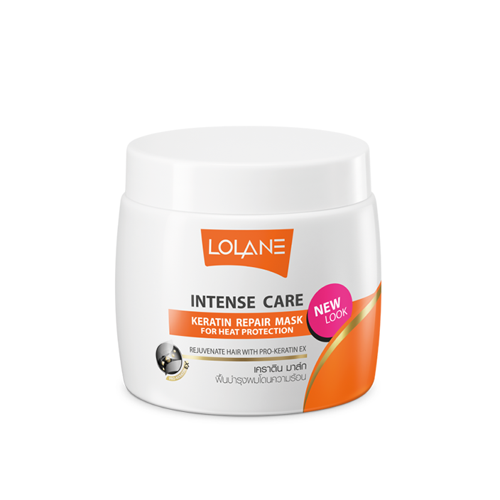 Lolane Intense Care Keratin Repair Mask For Heat Protection 200 g: