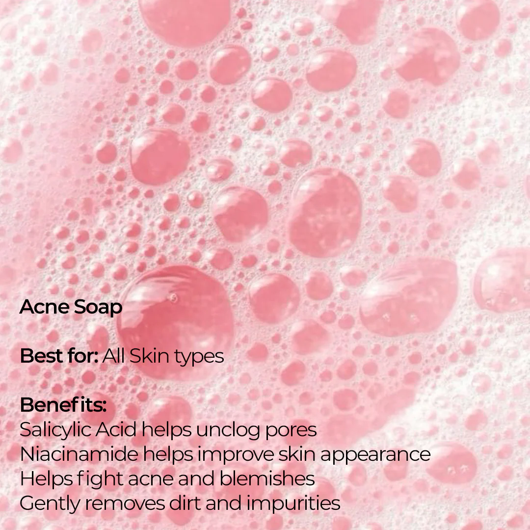 BLESSO Acne Soap 100g: - Image 3