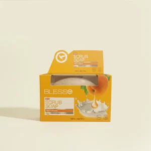 BLESSO Exfoliating Facial Scrub Soap 100g: