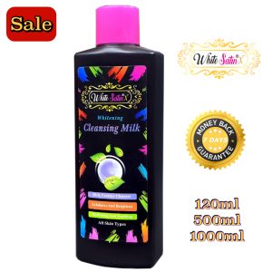 White Satin X Cleansing Milk (500ml):