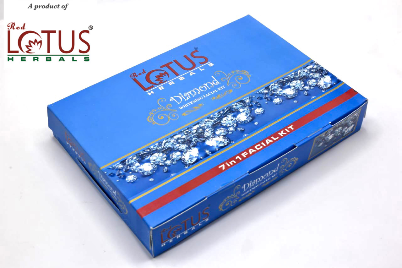 Red Lotus Diamond Facial Kit 7-in-1 Luxury 150ML: - Image 2