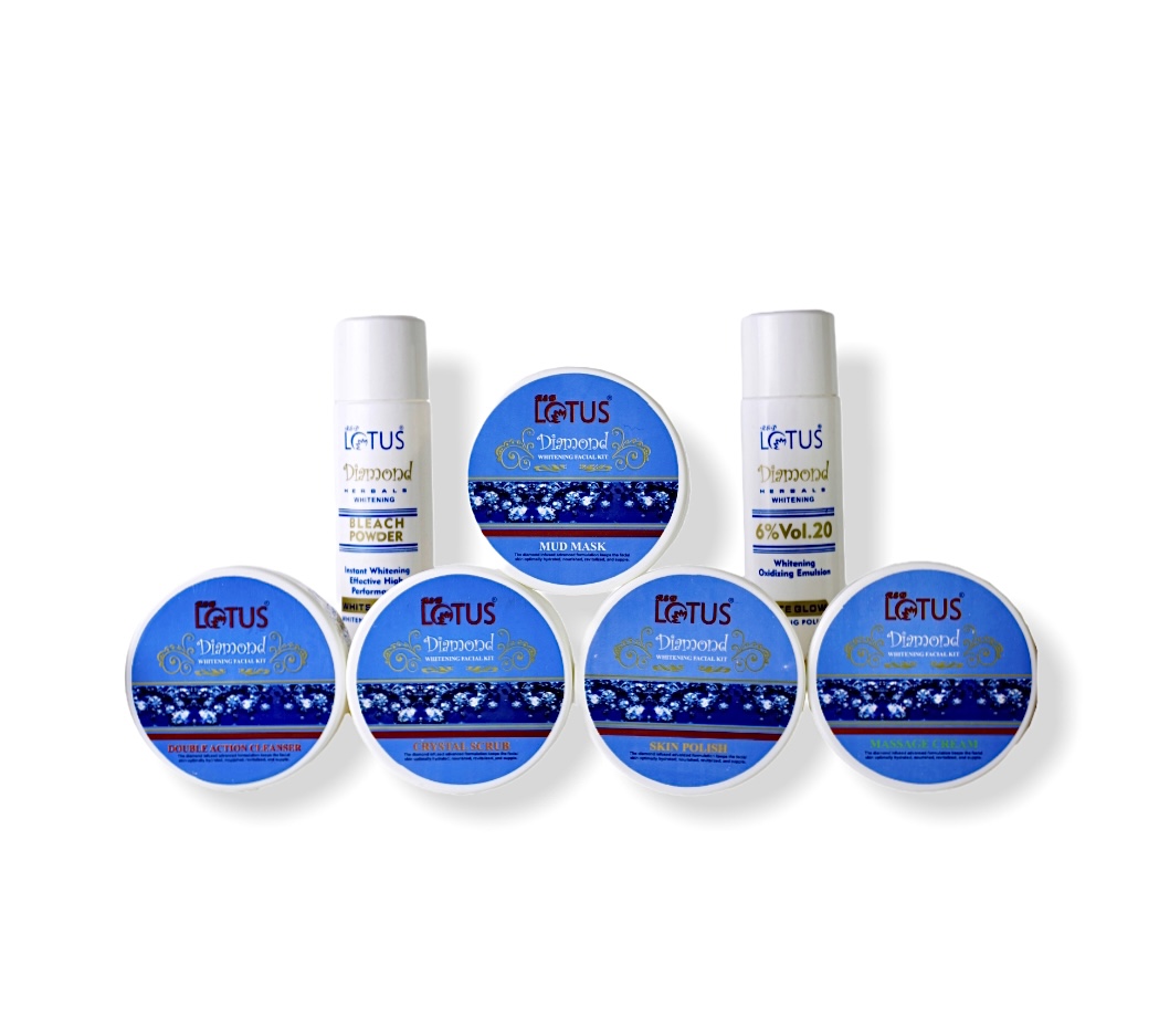 Red Lotus Diamond Facial Kit 7-in-1 Luxury 150ML: