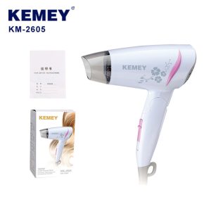 KEMEY Electric Foldable Hair Dryer | KM-2605