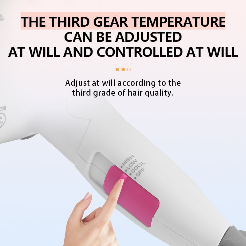 KEMEY Electric Foldable Hair Dryer | KM-2605 - Image 7