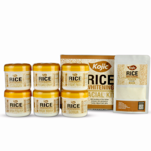 Kojic Rice Facial Kit | Salon Size | with Rice Powder Mask 300ML