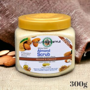LollyWood Style Almond Scrub – 350g