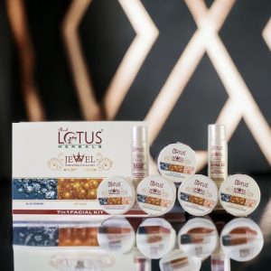 Red Lotus Jewel Facial Kit | 7-in-1 Luxury 150ML: