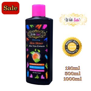 White Satin X Skin Shiner with Aloe Vera Extracts (500ml)