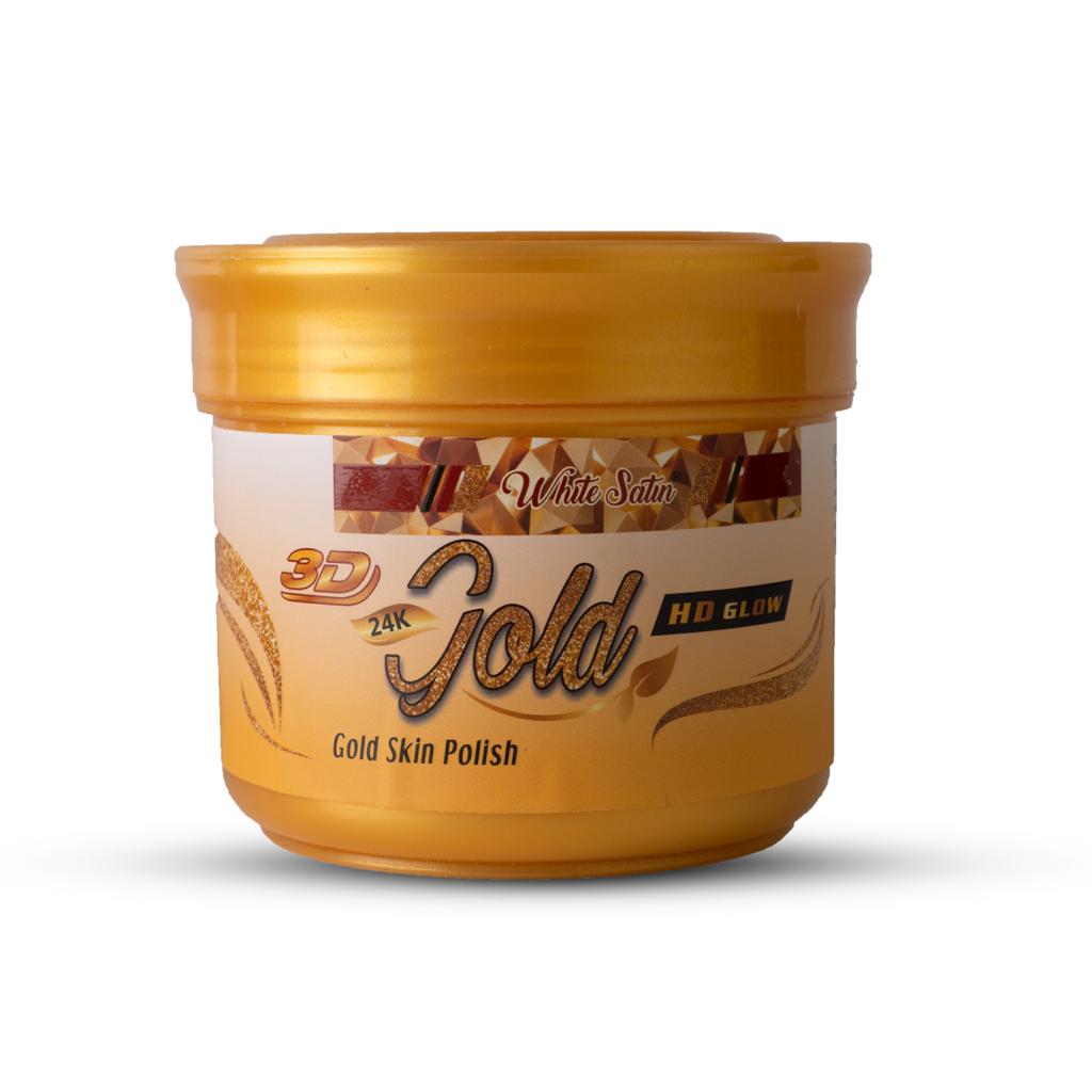 White Satin 3D Gold Facial Kit (6x300ml) | - Image 2