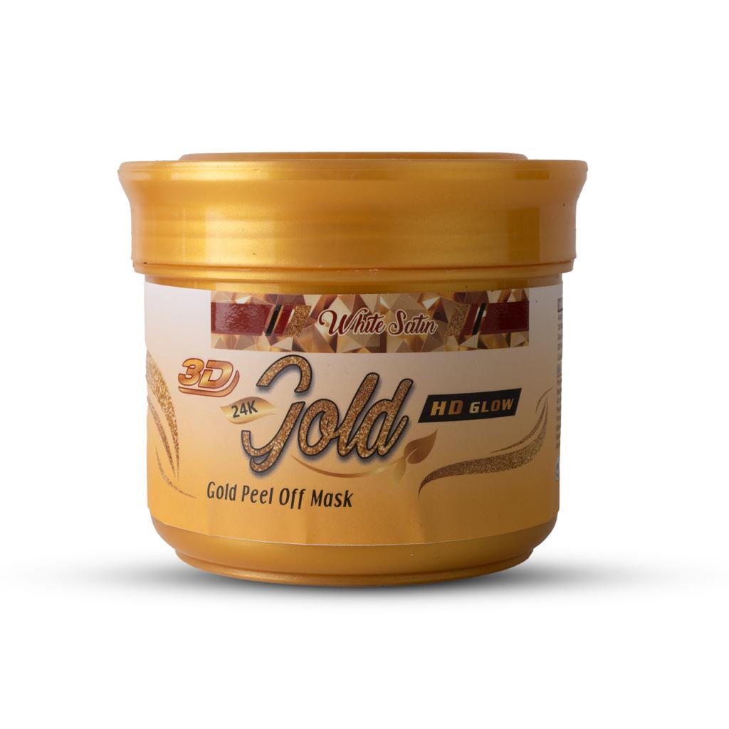 White Satin 3D Gold Facial Kit (6x300ml) | - Image 3