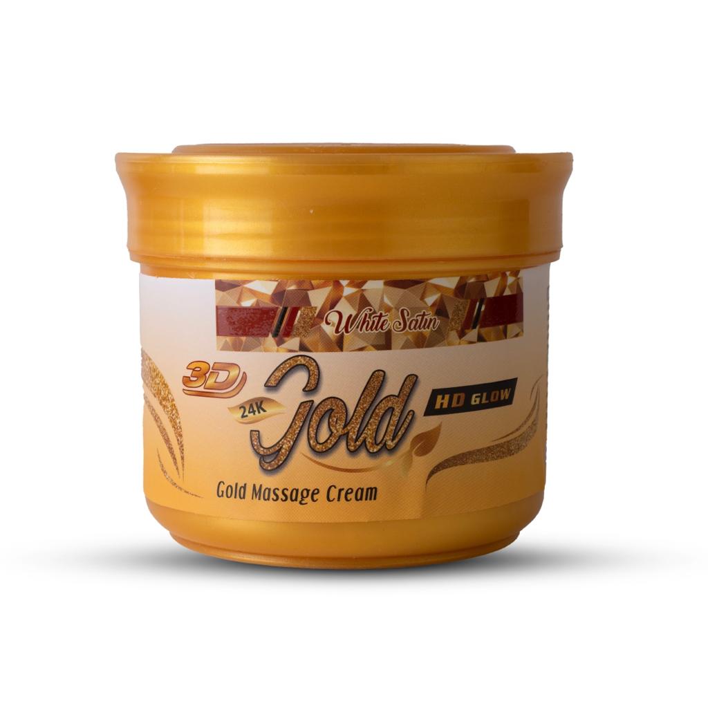 White Satin 3D Gold Facial Kit (6x300ml) | - Image 5