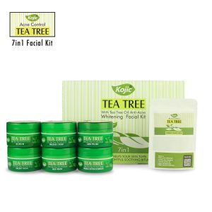 Kojic Tea Tree Facial Kit & Power Mask| With Pure Tea Tree Oil