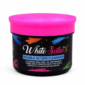 White Satin X Double Action Cleanser 300ML: