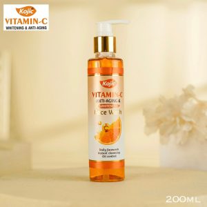 Kojic Vitmain C Face Wash | Whitening glow 200ML
