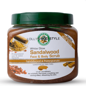 LollyWood Style Sandalwood Face & Body Scrub (300ml)