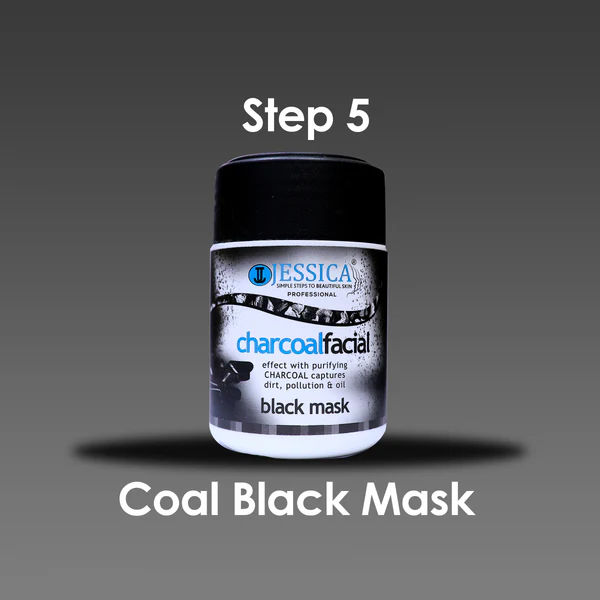Jessica Charcoal Facial Medium Pack 250gm: - Image 3