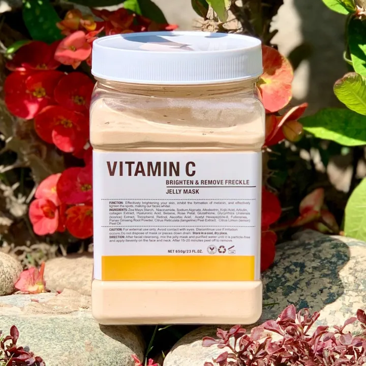 Vitamin C Brighten & Remove Freckle Jelly Mask 650gm: - Image 2