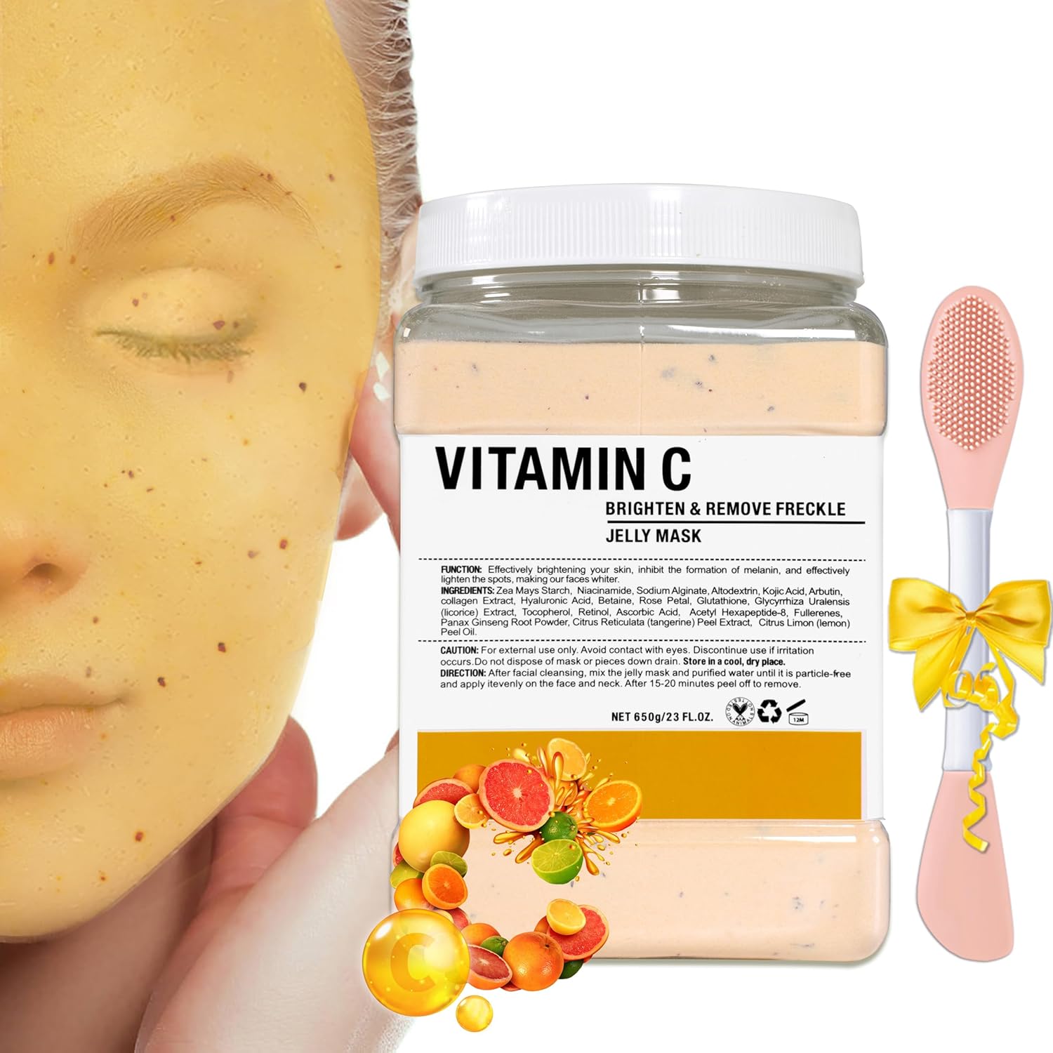 Vitamin C Brighten & Remove Freckle Jelly Mask 650gm: