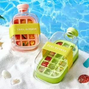 2 In 1 Ice Maker Ice Cube Bottle 500ML